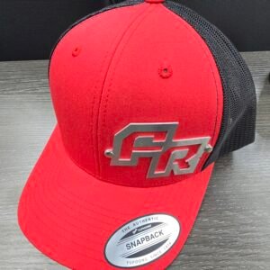 Red Ball Cap - Silver FR Badge
