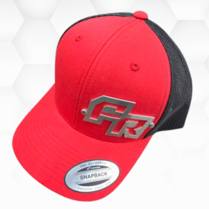 Red Ball Cap - Silver FR Badge