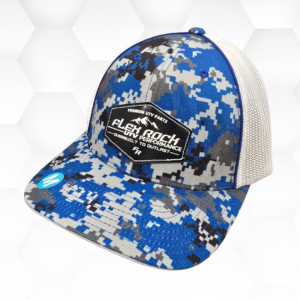 SM Flexfit Blue Digi Camo (Grey badge)