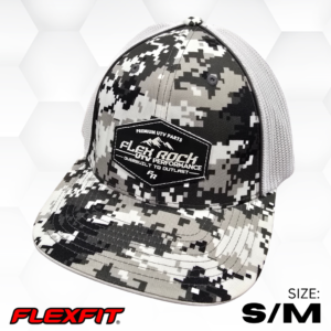 Grey flexfit hat